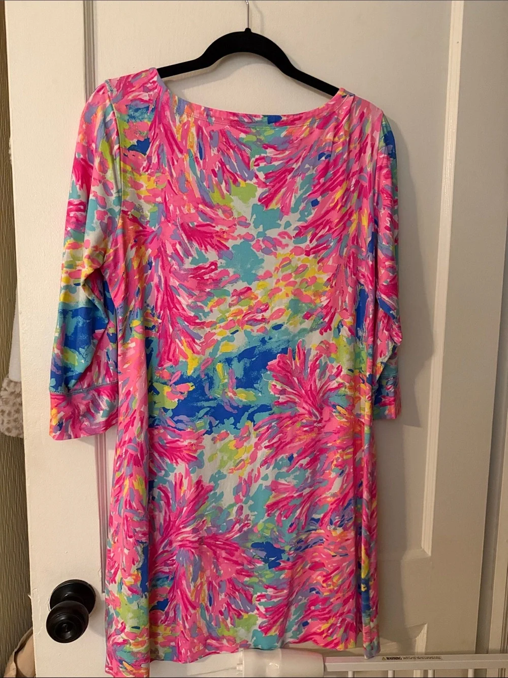 Lilly Pulitzer Pink and Blue Sophie Dress - Picture 6 of 6